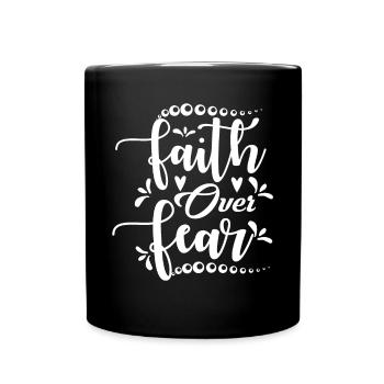 Jesus Christus Jesus Fisch Present Religion Bibel - Tasse einfarbig - Schwarz - Vorne