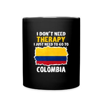 Colombia - Full Colour Mug - black - Front