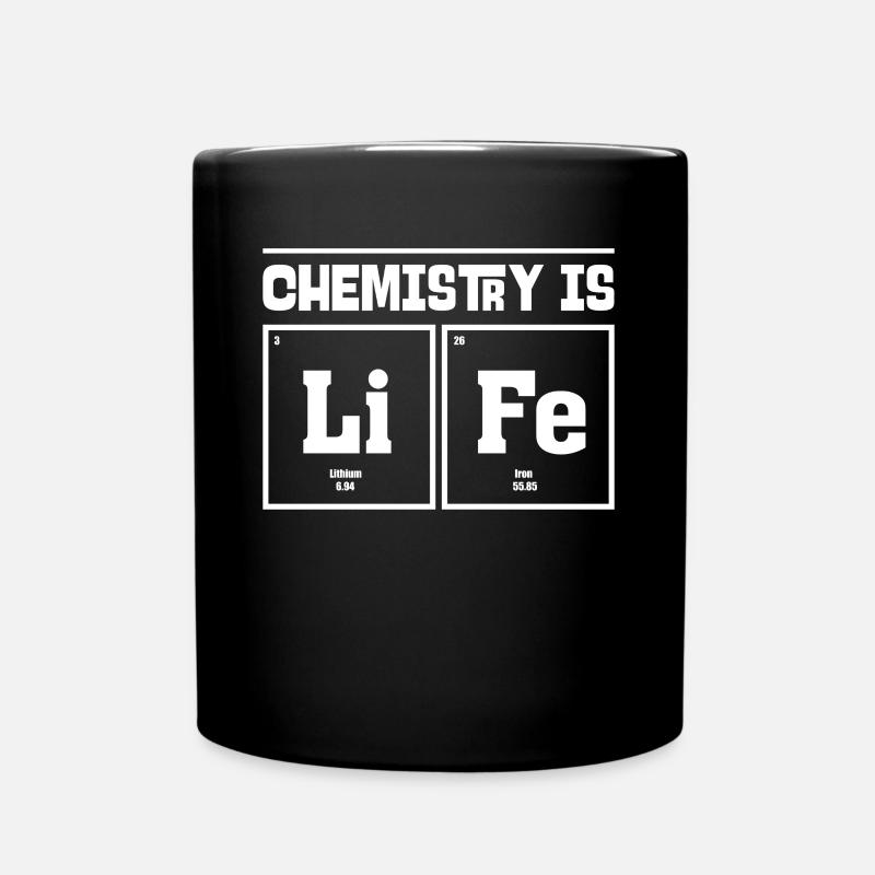 La chimie c'est la vie - Mug uni - noir