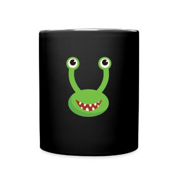Petit monstre - Mug uni - noir - Devant