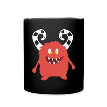 Petit monstre - Mug uni - noir - Devant