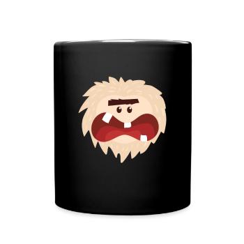 Petit monstre - Mug uni - noir - Devant
