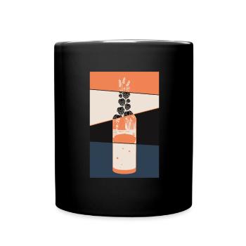 Craft Beer Art Brewer Hobby Brewer Brewmaster - Full Colour Mug - black - Front