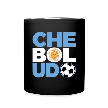 Che Boludo Gift Funny Argentina Football Soccer - Full Colour Mug - black - Front