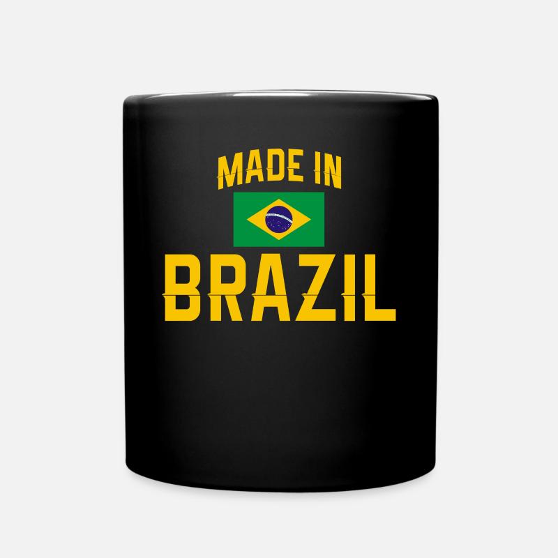 Brasilien Brasilien Brasilien - Tasse einfarbig - Schwarz