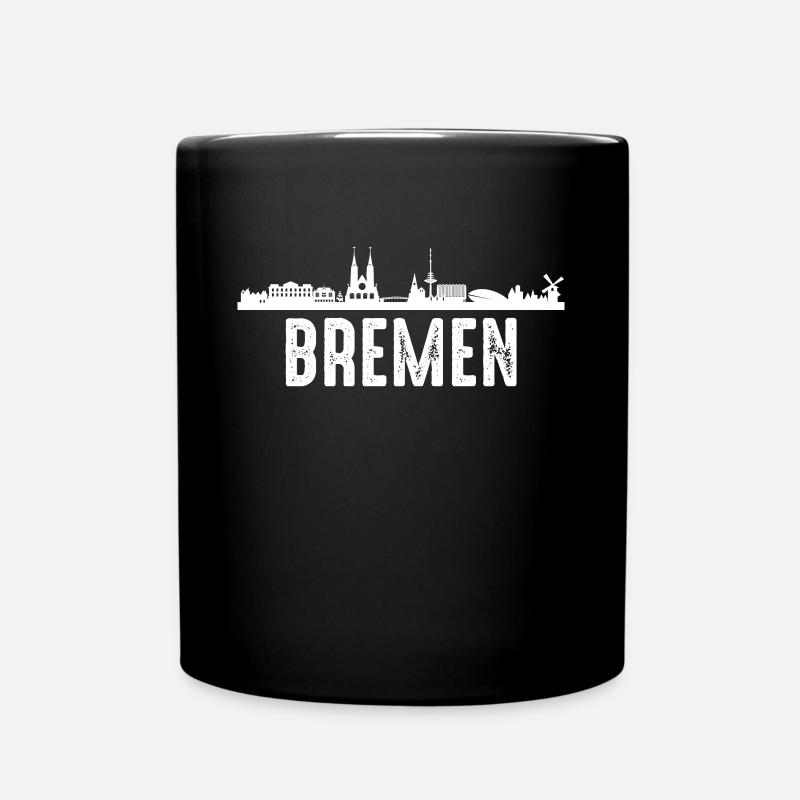 Bremen - Tasse einfarbig - Schwarz