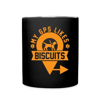 Blind Person Gift Funny Blindness Visually - Full Colour Mug - black - Front