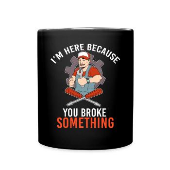Artisans Réparation De Réparation Outil Cadeau Idée - Mug uni - noir - Devant