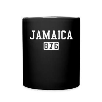 Cool Retro Jamaica - Mug uni - noir - Devant
