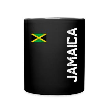 Jamaica - Tasse einfarbig - Schwarz - Vorne