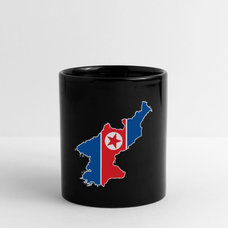 Corée du Nord Corée du Sud Drapeau Corée Cadeau Mug uni