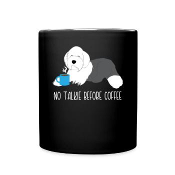 Bobtail - Morning muffle - Coffee - Gift - Full Colour Mug - black - Front