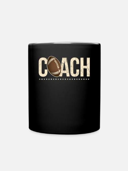 Coach coach de l’idée de coach de rugby chic - Mug uni - noir
