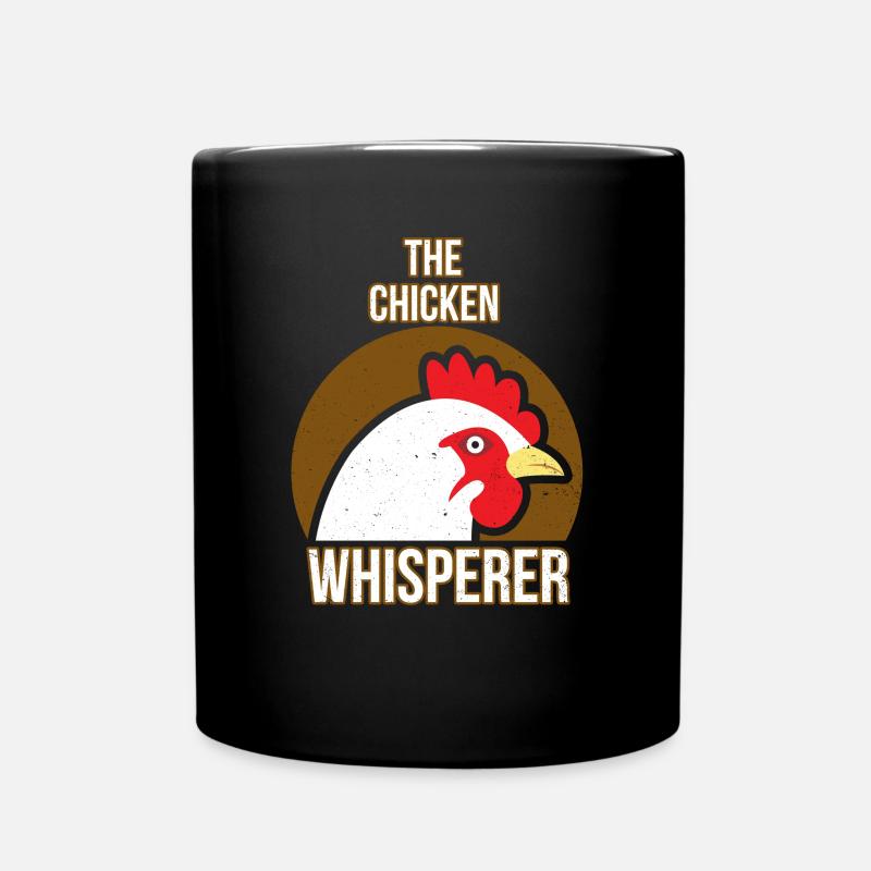 Chicken Whisperer - Full Colour Mug - black