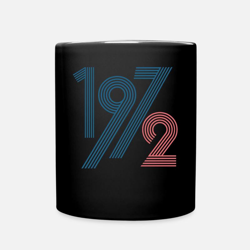 1972 - Tasse einfarbig - Schwarz