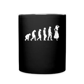 Dancing Belly Dance Evolution - Full Colour Mug - black - Front
