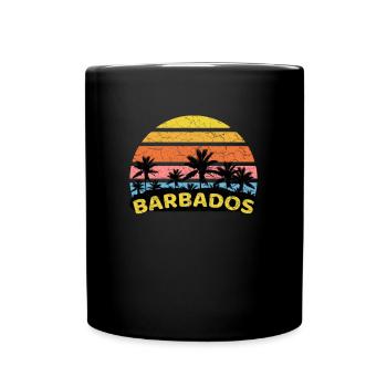 Barbados - Full Colour Mug - black - Front