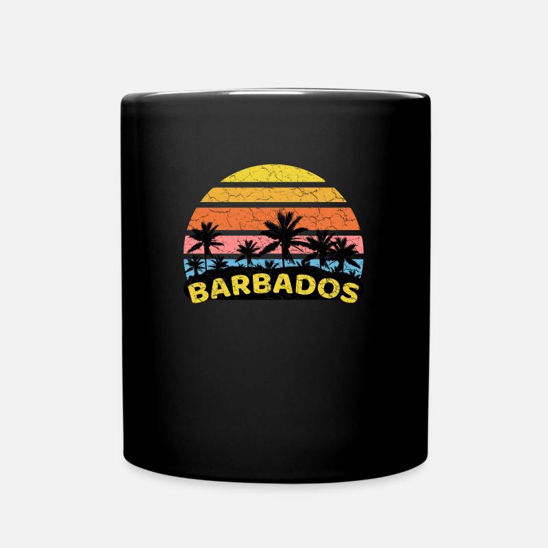 Barbados - Tasse einfarbig - Schwarz