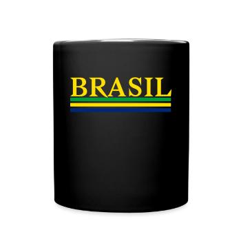 Brazil - Full Colour Mug - black - Front
