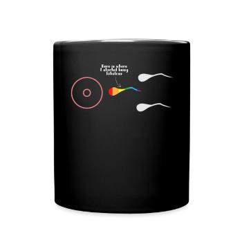 LGBT - Gay - Gay - Gay Pride - - Full Colour Mug - black - Front