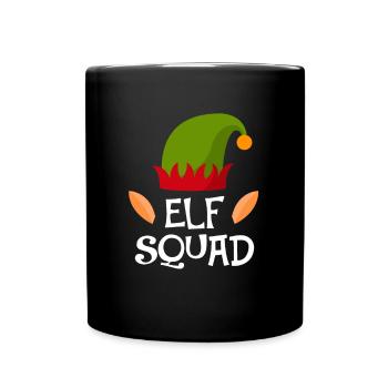 onze squad Noël advent onze elfe fee cadeau - Mug uni - noir - Devant