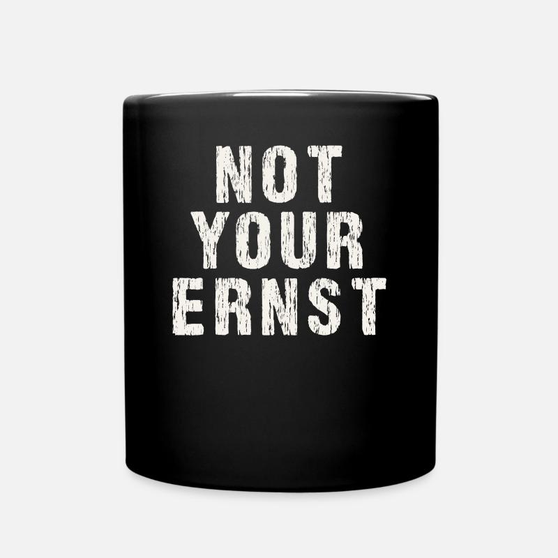 Not your serious Not your serious - Full Colour Mug - black
