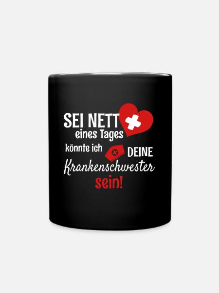 Infirmière - Mug uni - noir