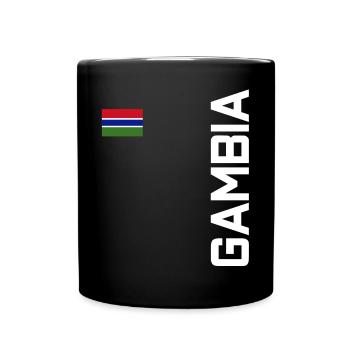 Gambia - Full Colour Mug - black - Front