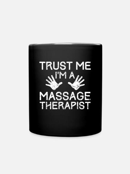 Masseur - Mug uni - noir