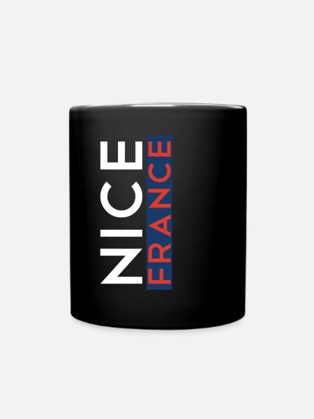 Nizza Frankreich Nice France - Mug uni - noir