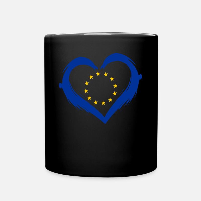 Europe - Full Colour Mug - black