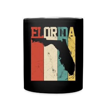 FLORIDA - Full Colour Mug - black - Front