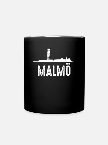 Malmö - Mug uni - noir