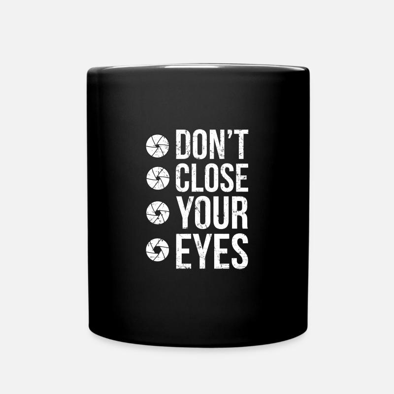 Photographie - Mug uni - noir
