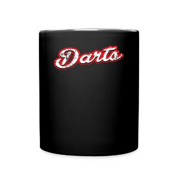 darts - vintage & distressed - Full Colour Mug - black - Front