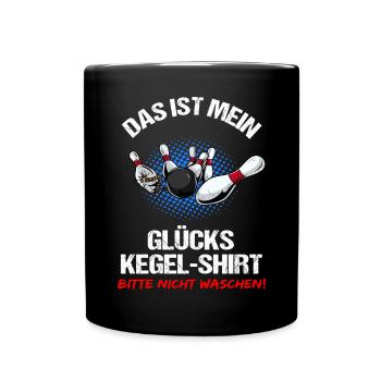 Cadeau de club de cône de quilles - Mug uni - noir - Devant