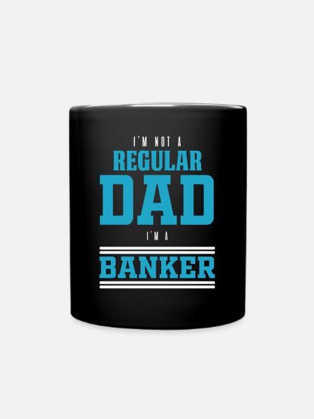 Banker Banker Banker Banker Bank Clerk Bank Gift - Full Colour Mug - black