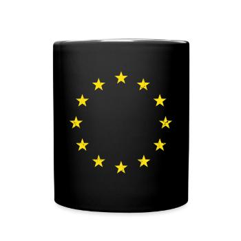 Retro EU - Full Colour Mug - black - Front