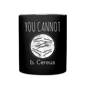 Bio biology saying Funny - Full Colour Mug - black - Front