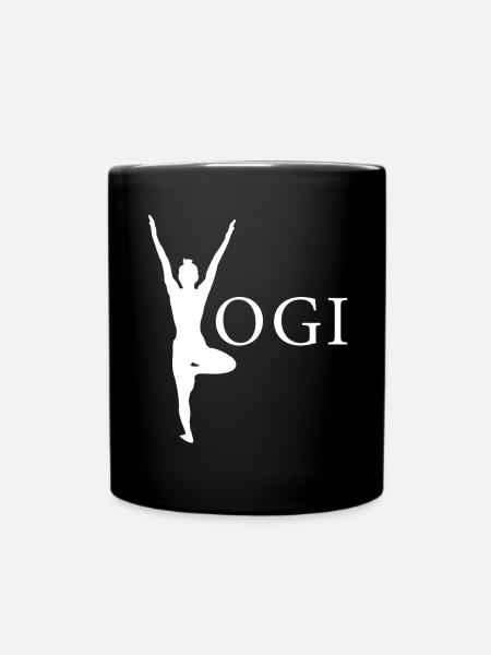 YOGI - Full Colour Mug - black