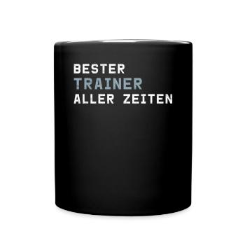 Best Coach Ever | Gift sports coach - Full Colour Mug - black - Front