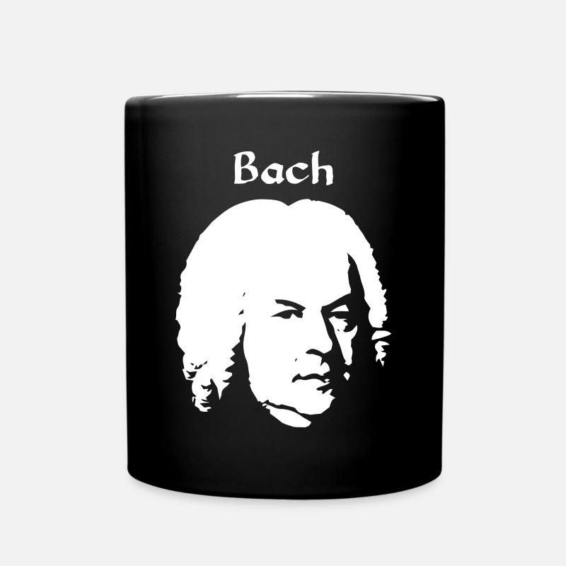 Bach - Full Colour Mug - black