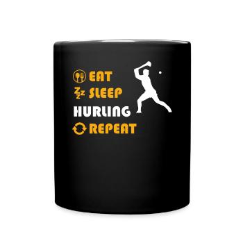 Hurling - gift for men and women - Tasse einfarbig - Schwarz - Vorne