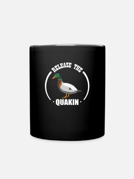 Funny duck - Full Colour Mug - black