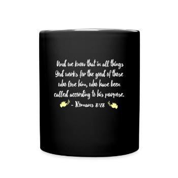 Romains 828 - Mug uni - noir - Devant