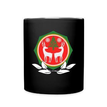 Christmas Premium Shirt Cadeau de Noël - Mug uni - noir - Devant