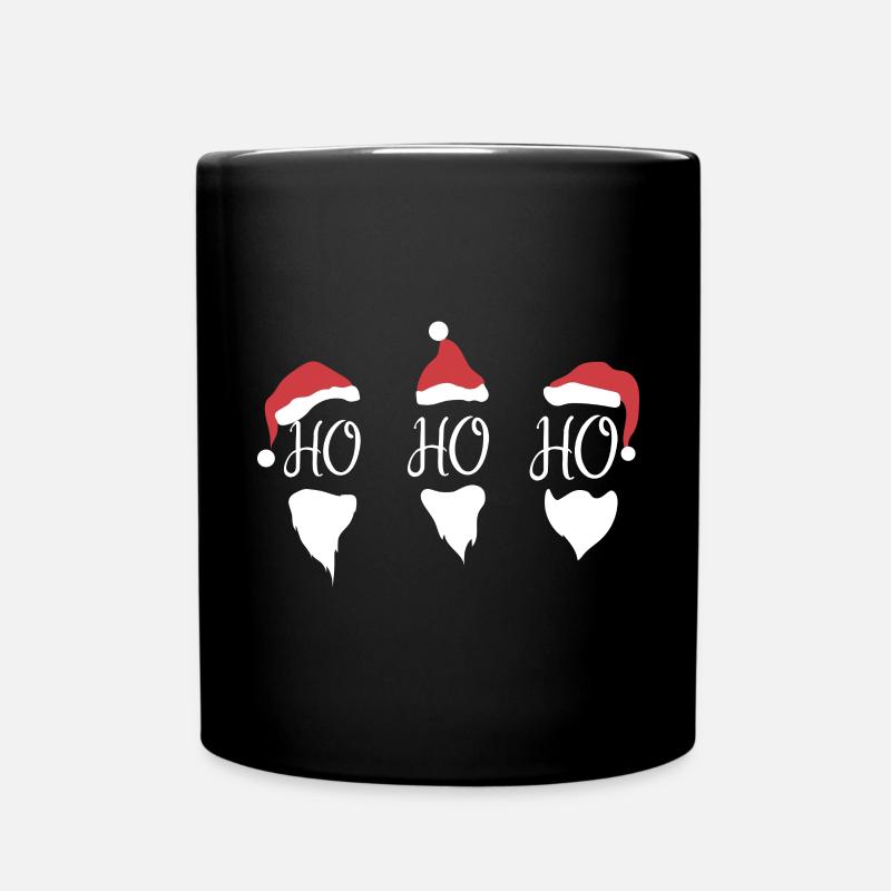 Nikolaus - Tasse einfarbig - Schwarz