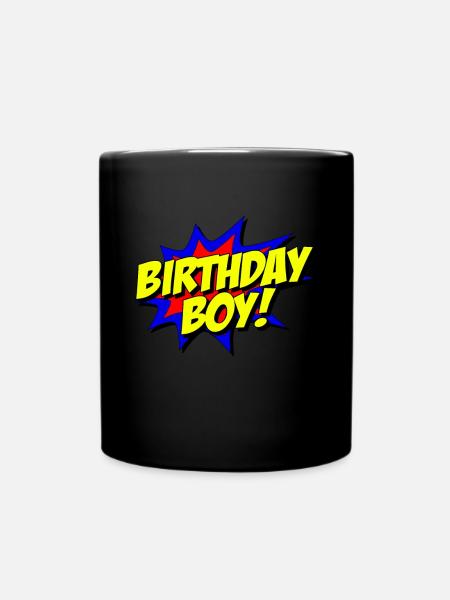 Birthday Boy - Full Colour Mug - black
