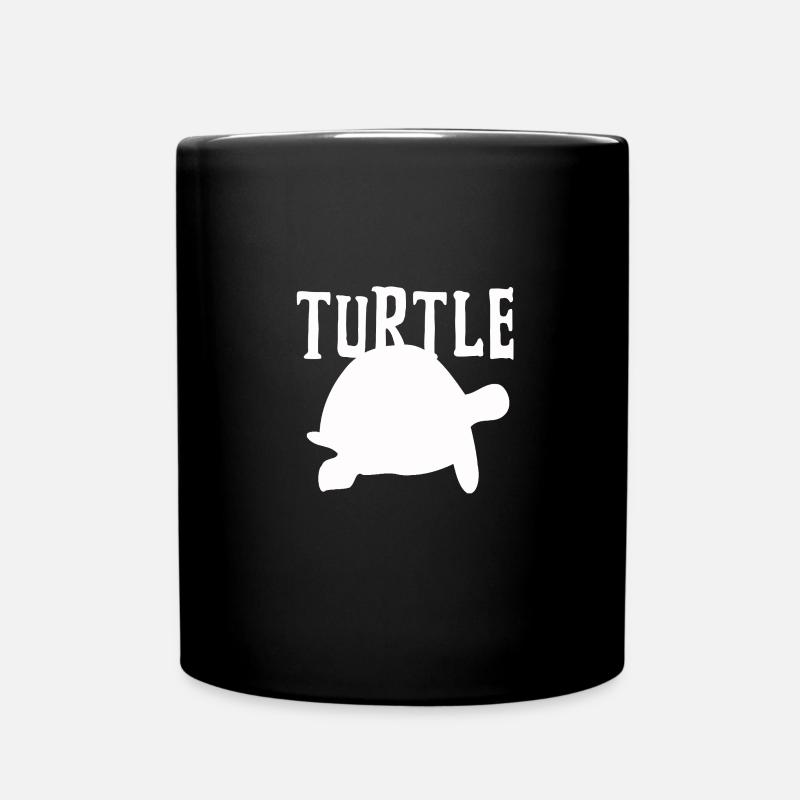 Turtle turtle water turtle gift - Full Colour Mug - black