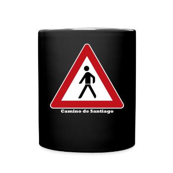 Camino de Santiago - Full Colour Mug - black - Front